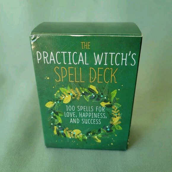 Other - The Practical Witch's Spell Deck Oracle Cards 100 Spells Wicca Pagan Boxed Set